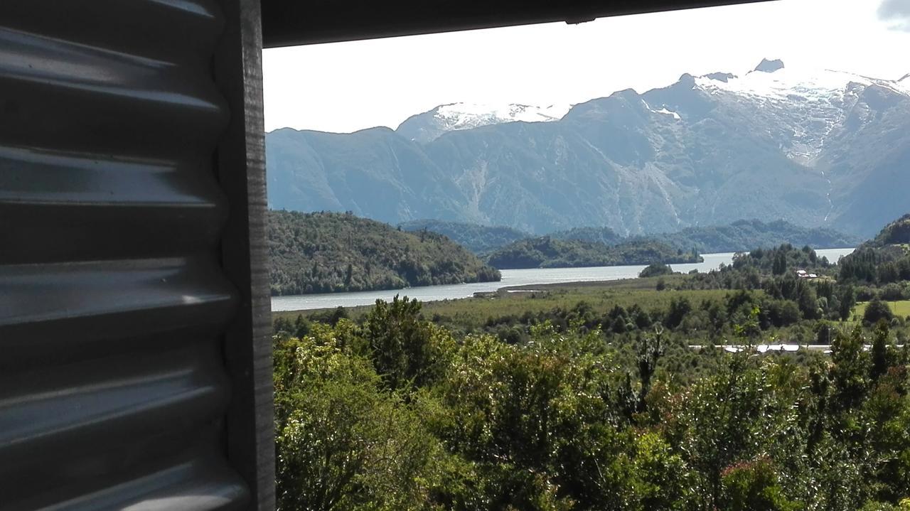 Cabanas Lomas Del Salto Puerto Chacabuco Bagian luar foto
