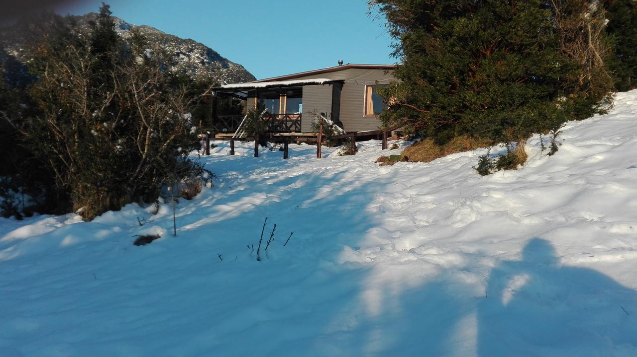 Cabanas Lomas Del Salto Puerto Chacabuco Bagian luar foto