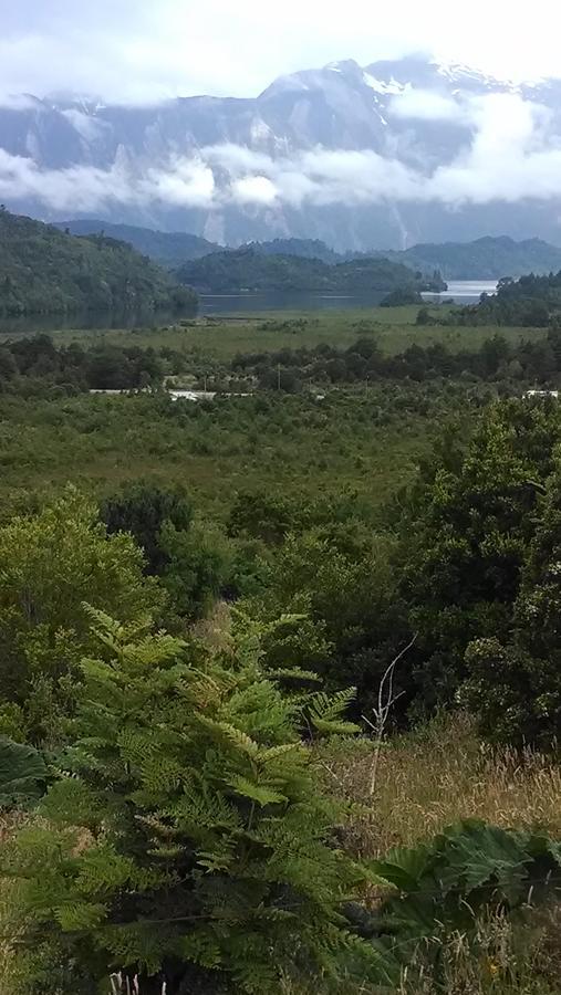 Cabanas Lomas Del Salto Puerto Chacabuco Bagian luar foto