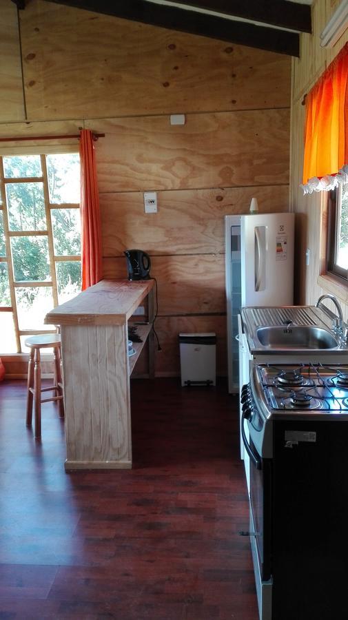 Cabanas Lomas Del Salto Puerto Chacabuco Bagian luar foto