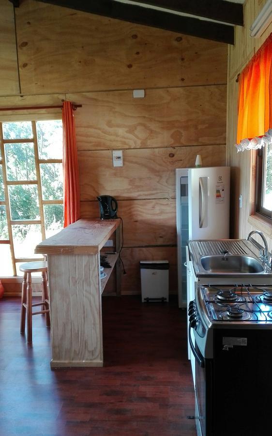 Cabanas Lomas Del Salto Puerto Chacabuco Bagian luar foto